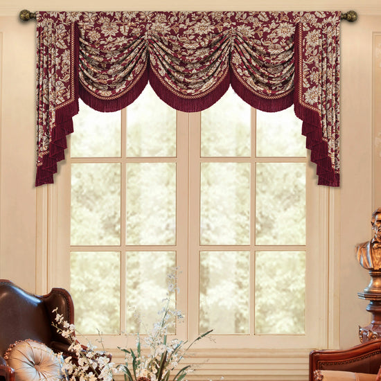 burgundy-valance