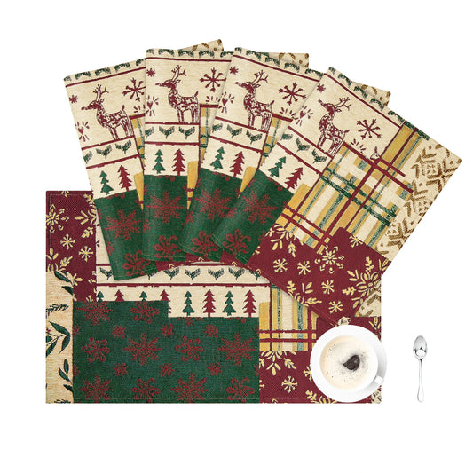 Christmas Patchwork Placemats