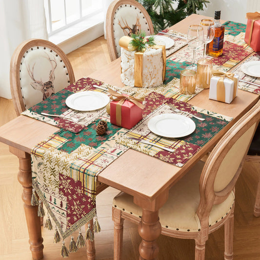 Christmas Patchwork Placemats