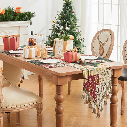 Christmas Patchwork Table Runner