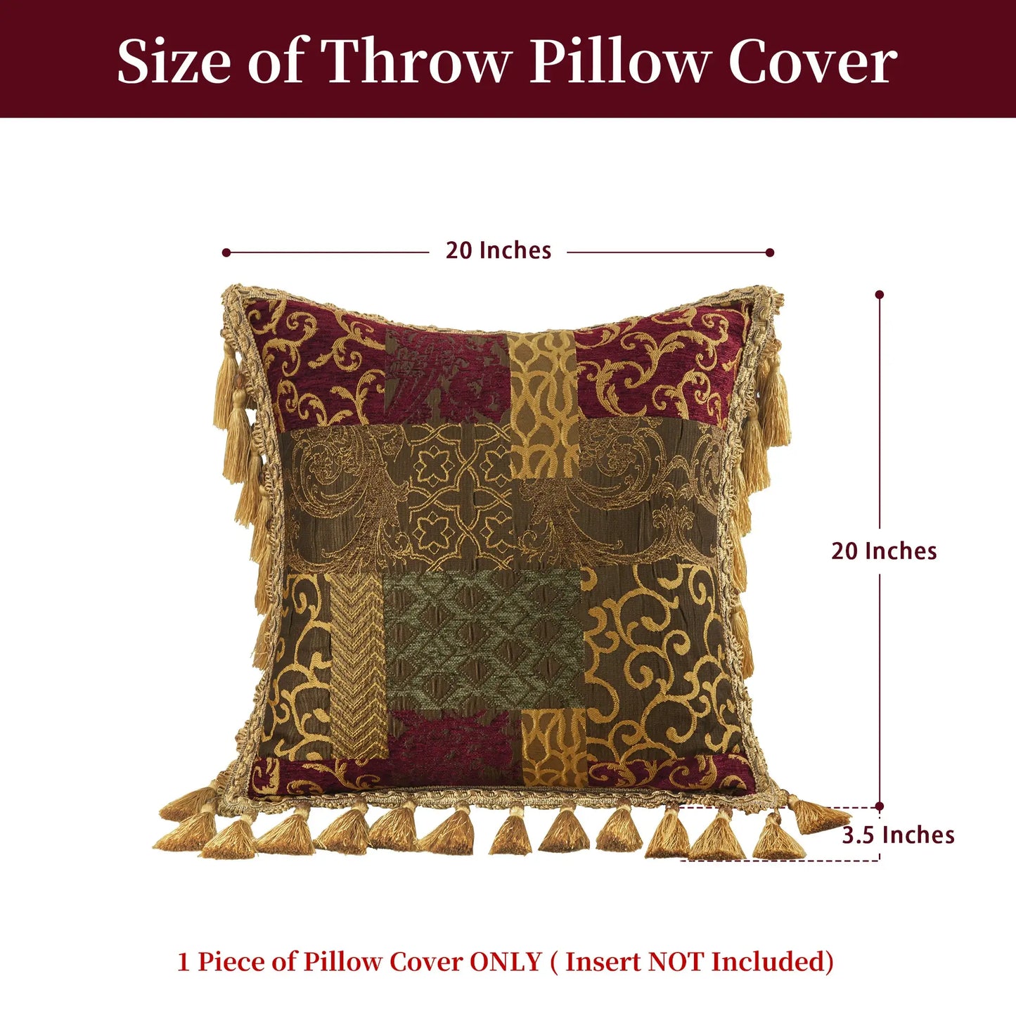 Loong 20" Square Pillow Sham